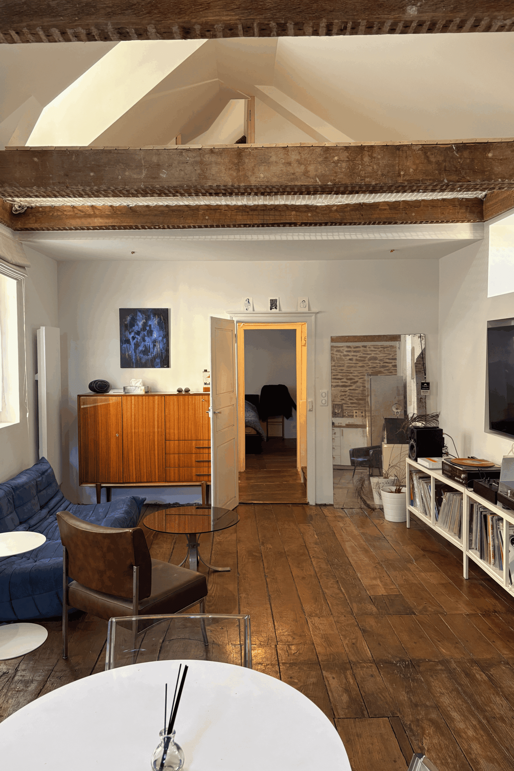 Rénovation d’un bâtiment ancien à Rennes, volumes généreux et lumière naturelle